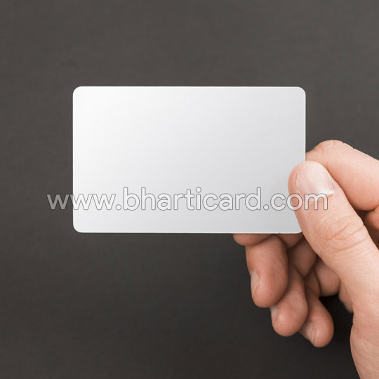 White And Transparent PVC Blank Card at Rs 4 in Behror